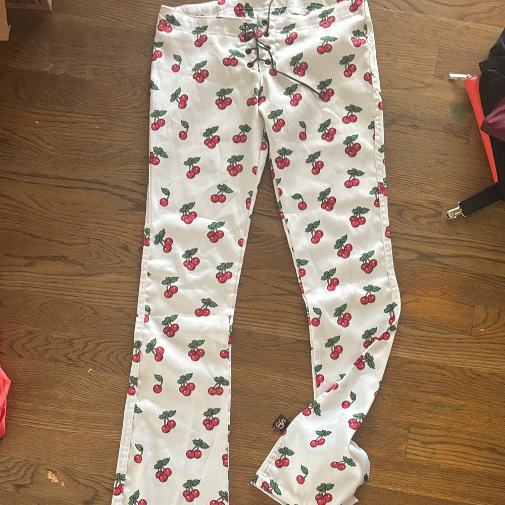 Cherry Print Bottoms by she devil